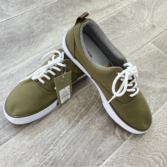 NWT Mens Goodfellow & Co. Brady Sneakers Olive - 7 - Picture 3 of 6